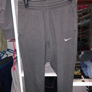 Grey sweatpants